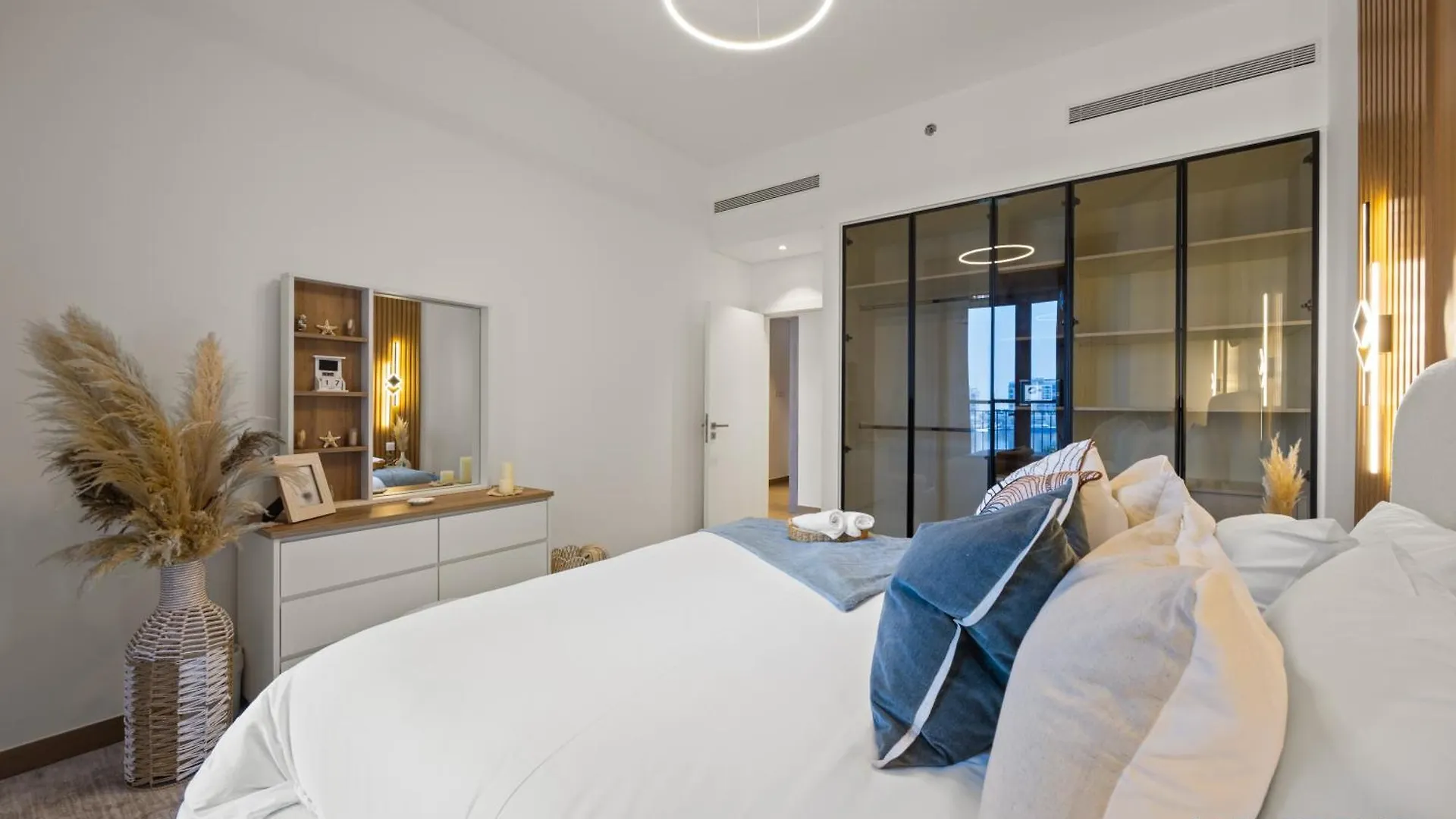 Boho Bayfront 1Br In La Sirene 2 Seaport View Apartment Dubai