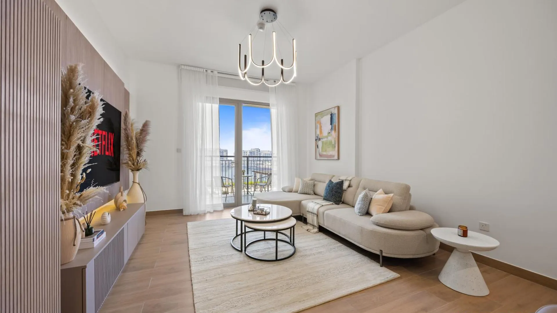 Boho Bayfront 1Br In La Sirene 2 Seaport View Διαμέρισμα Ντουμπάι Ηνωμένα Αραβικά Εμιράτα